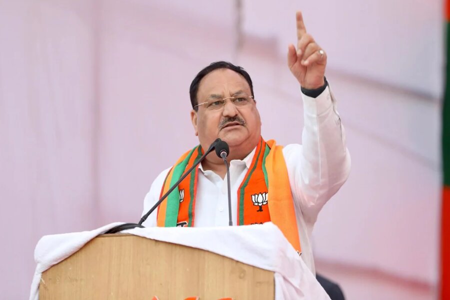 jp nadda varanasi