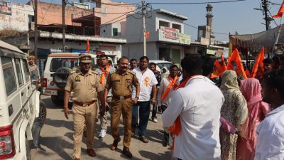 गौतमबुद्धनगर में शांतिपूर्ण तरीके से निकली महर्षि वाल्मीकि जयंती शोभायात्रा, पुलिस रही अलर्ट